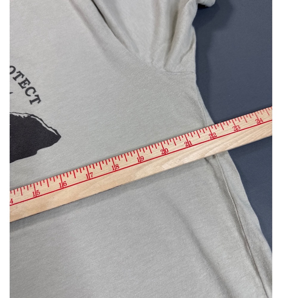 Columbia Mens XL Gray Preserve Conserve Protect Bear Mountain Graphic T-Shirt - Picture 5 of 6